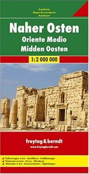 Naher Osten, Autokarte 1:2 000 000 : Middle East, road map 1:2 000 000 = Proche Orient, carte routière 1:2 000 000 = Vicino Oriente, carta stradale 1:2 000 000 /