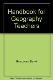 Handbook for geography teachers /