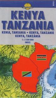 Kenya, Tanzania : 1:2 500 000, index = Kenia, Tansania /