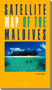 Satellite map of the Maldives /