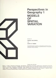 Models of spatial variation /