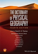 The dictionary of physical geography /