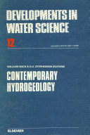 Contemporary hydrogeology : the George Burke Maxey memorial volume /