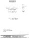 Proceedings of the International Workshop on the Remote Estimation of Sea Ice Thickness, St. John's Newfoundland, September 25-26, 1979 /
