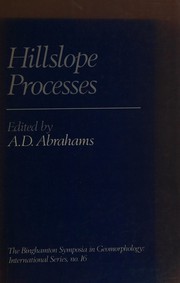 Hillslope processes /