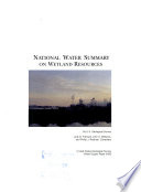 National water summary on wetland resources /