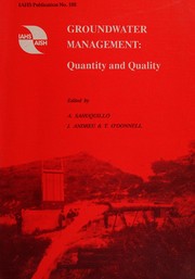 Groundwater management : quantity and quality /