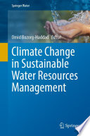 Climate Change in Sustainable Water Resources Management /
