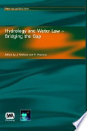 Hydrology and water law : bridging the gap /
