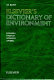 Elsevier's dictionary of environment in English, French, Spanish and Arabic /