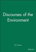 Discourses of the environment /