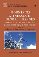Mountains witnesses of global changes : research in the Himalaya and Karakoram: share-Asia project.