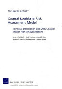 Coastal Louisiana risk assessment model : technical description and 2012 coastal master plan analysis results /