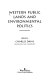 Western public lands and environmental politics /