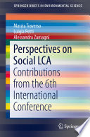 Perspectives on Social LCA : Contributions from the 6th International Conference  /