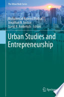 Urban Studies and Entrepreneurship /