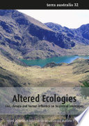 Altered ecologies : fire, climate and human influence on terrestrial landscapes /