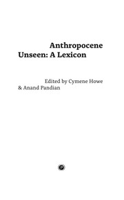 Anthropocene Unseen.