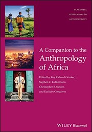 A companion to the anthropology of Africa /