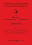 Humans : evolution and environment /