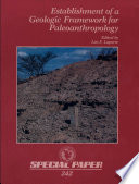 Establishment of a geologic framework for paleoanthropology /