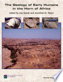 The geology of early humans in the Horn of Africa /