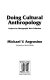 Doing cultural anthropology : projects for ethnographic data collection /