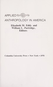 Applied anthropology in America /