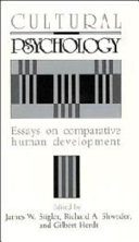 Cultural psychology : essays on comparative human development /