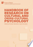 Handbook of Research on Cultural and Cross-Cultural Psychology /