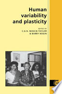 Human variability and plasticity /