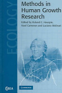 Methods in human growth research /