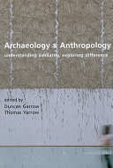 Archaeology and anthropology /