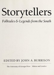 Storytellers : folktales & legends from the South /