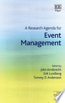A research agenda for event management /