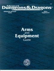 Arms and equipment guide : Dungeon master's guide, rules supplement /
