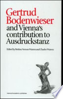 Gertrud Bodenwieser and Vienna's contribution to Ausdruckstanz /