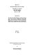 Elements of outdoor recreation planning ; proceedings of a national short course held in Ann Arbor, Michigan, May 6-16, 1968 /