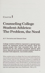 Counseling college student-athletes : issues and interventions /