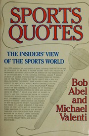 Sports quotes : the insider's view of the sports world /