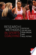 Research methods in sports coaching /