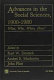 Advances in the social sciences, 1900-1980 : what, who, where, how? /