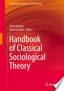 Handbook of Classical Sociological Theory /