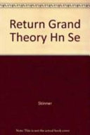 The Return of grand theory in the human sciences /