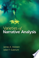 Varieties of narrative analysis /