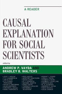 Causal explanation for social scientists : a reader /