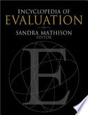 Encyclopedia of evaluation /