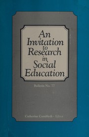 An Invitation to research in social education /