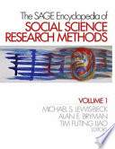 The Sage encyclopedia of social science research methods /