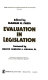 Evaluation in legislation /